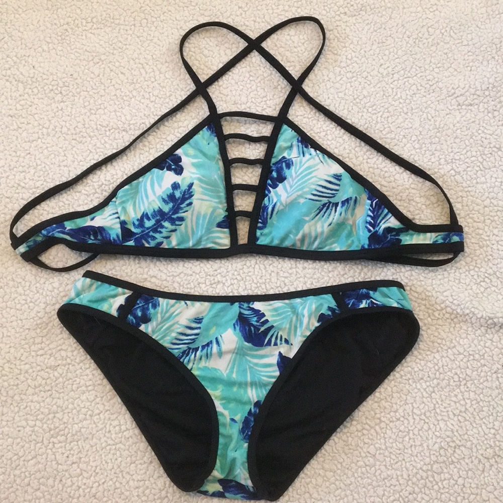 Rue 21 Bleu Bikini